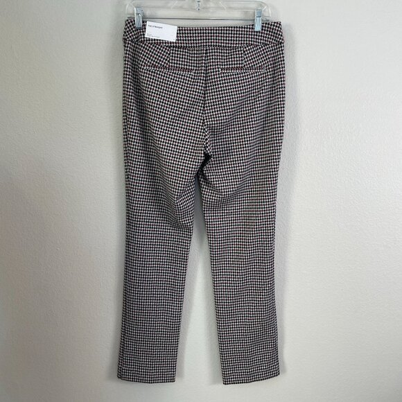 NEW Ann Taylor Factory Womens 4 Houndstooth Straight Leg Pants Career - Picture 8 of 10